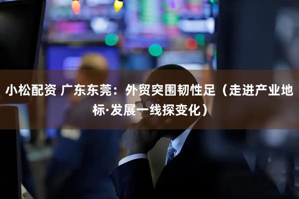 小松配资 广东东莞：外贸突围韧性足（走进产业地标·发展一线探变化）